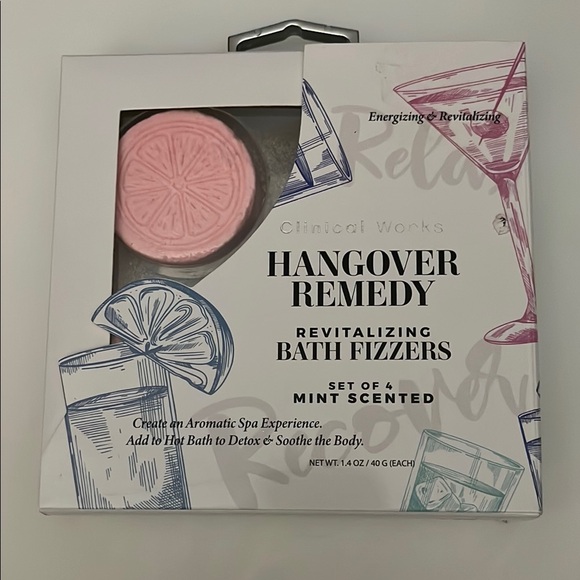 Bath Fizzers Set by Clinical Works. Energizing and Revitalizing, NWT - Picture 1 of 3